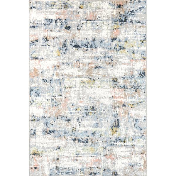nuloom Aaliyah Casual Abstract Machine Washable Area Rug Blue
