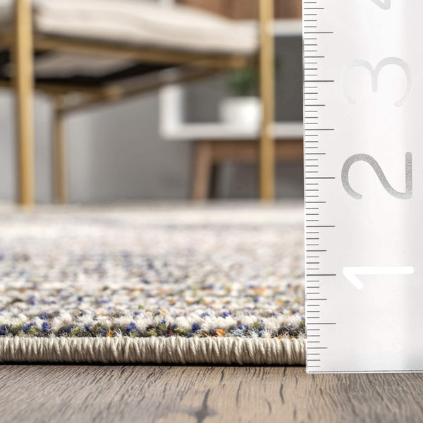 Nuloom Adrienne Durable Abstract Contemporary Area Rug Gray