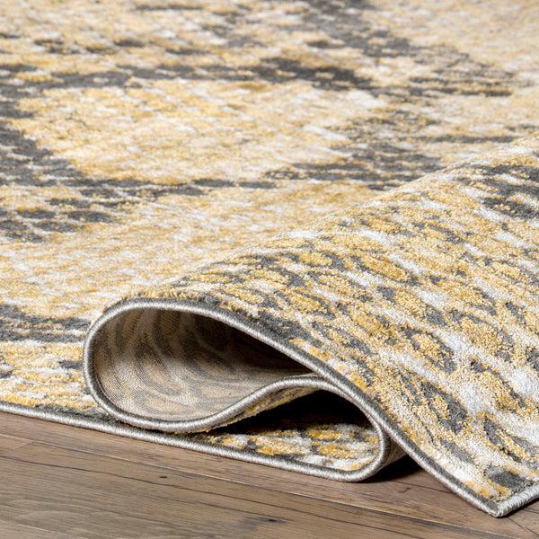 Nuloom Alexandrine Modern Snake Print Area Rug Beige