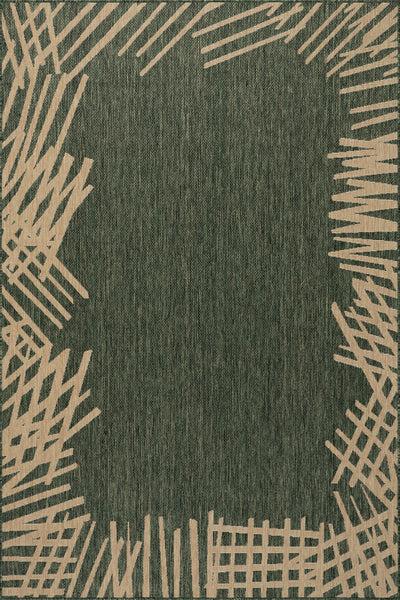 nuloom Anigail Bordered Indoor/Outdoor Area Rug Green