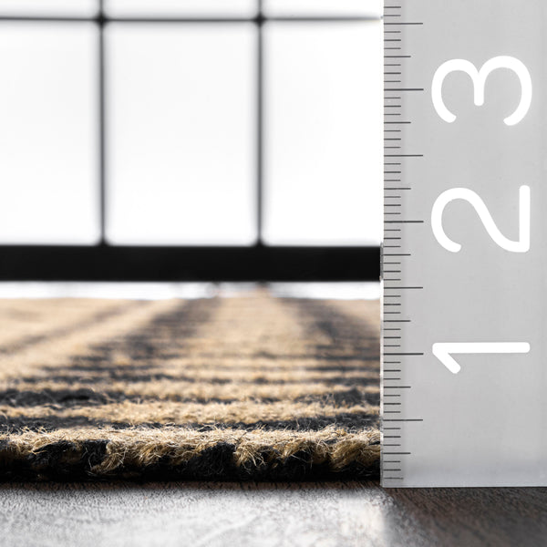 Nuloom Anika Moroccan Hand Woven Jute Area Rug Natural