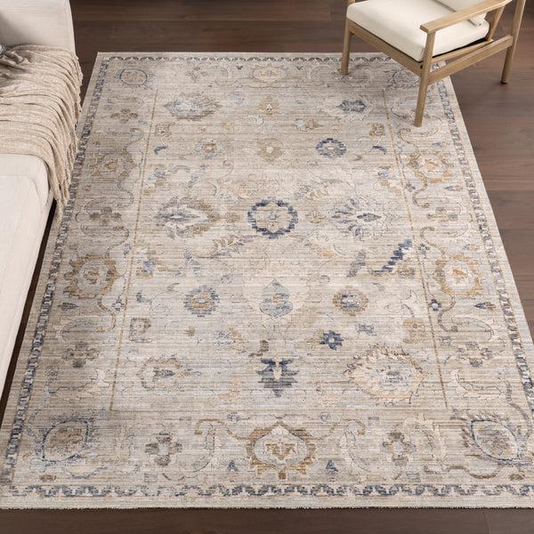 Nuloom Arleth Indoor/Outdoor Machine Washable Area Rug Cream