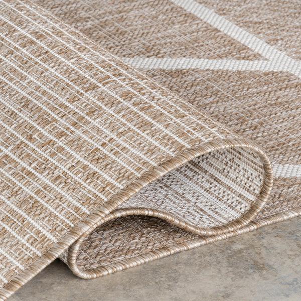 Nuloom Armida Geometric Indoor/Outdoor Area Rug Beige