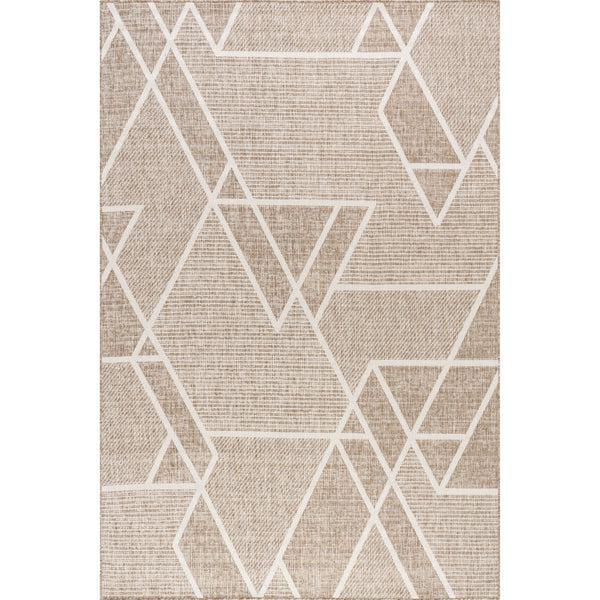 nuloom Armida Geometric Indoor/Outdoor Area Rug Beige