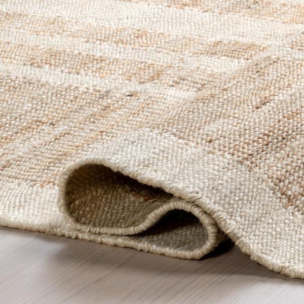 Nuloom Ashtyn Vertical Striped Jute Area Rug Natural