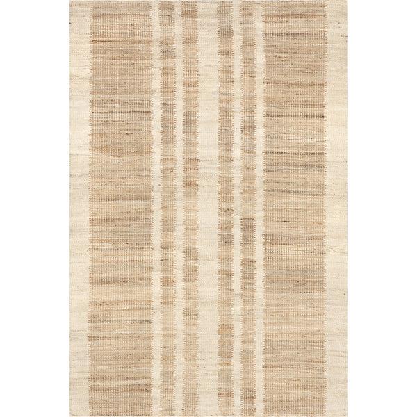 nuloom Ashtyn Vertical Striped Jute Area Rug Natural