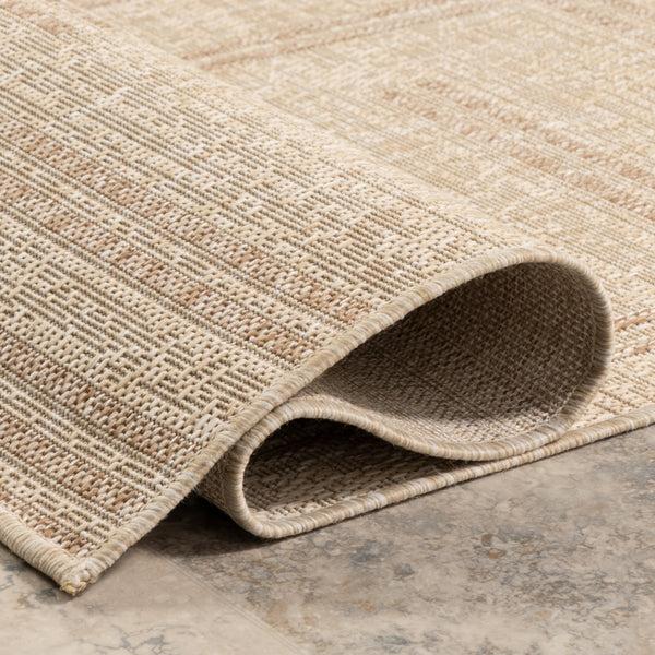 Nuloom Asuka Geometric Indoor/Outdoor Area Rug Light Beige
