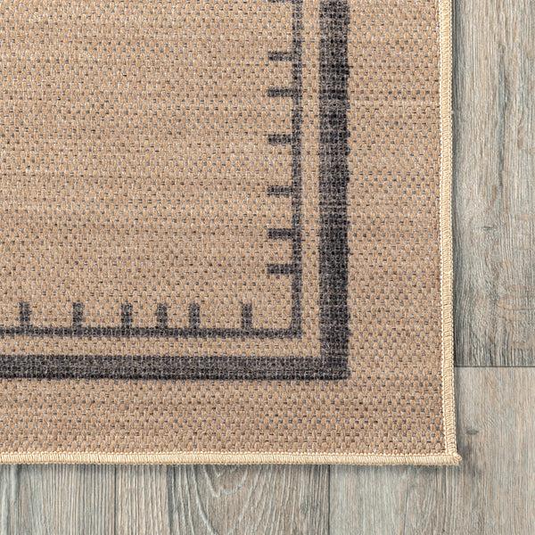 Nuloom Audriana Easy Jute Machine Washable Area Rug Natural