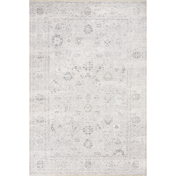nuloom Ayleen SpinClean Traditional Machine Washable Area Rug Pink Beige