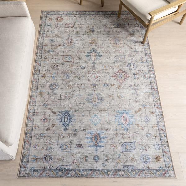 Nuloom Azalia Smart Plus With SplashGuard Area Rug Ivory
