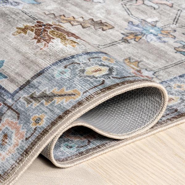 Nuloom Azalia Smart Plus With SplashGuard Area Rug Ivory