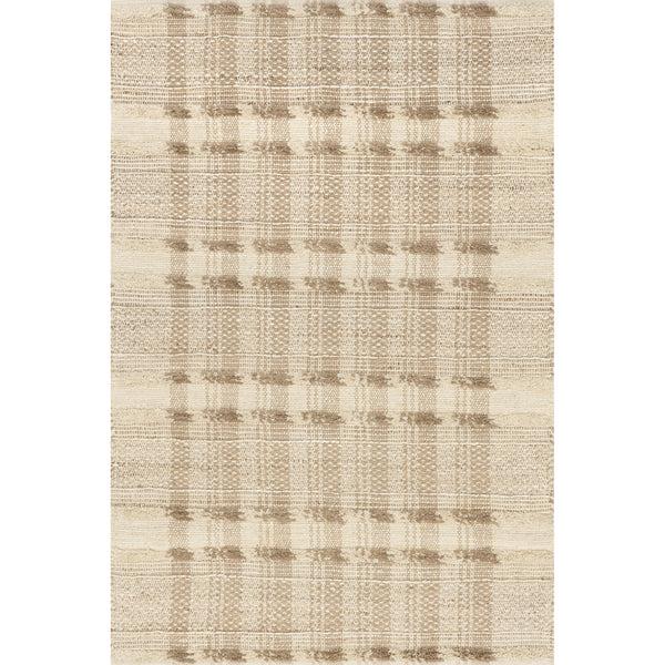 nuloom Blakley Textured Plaid Jute Area Rug Natural