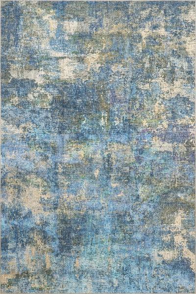nuloom Bleecker Street Abstract Machine Washable Area Rug Blue