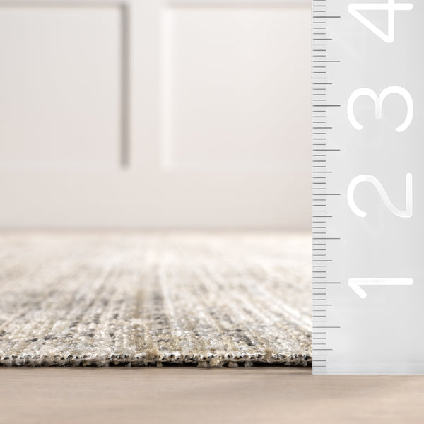 Nuloom Bryony Medallion Indoor/Outdoor Area Rug Light Grey