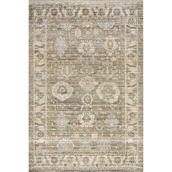 nuloom Bryony Medallion Indoor/Outdoor Area Rug Light Grey
