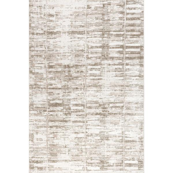 nuloom Cambria Geometric Machine Washable Area Rug Light Beige
