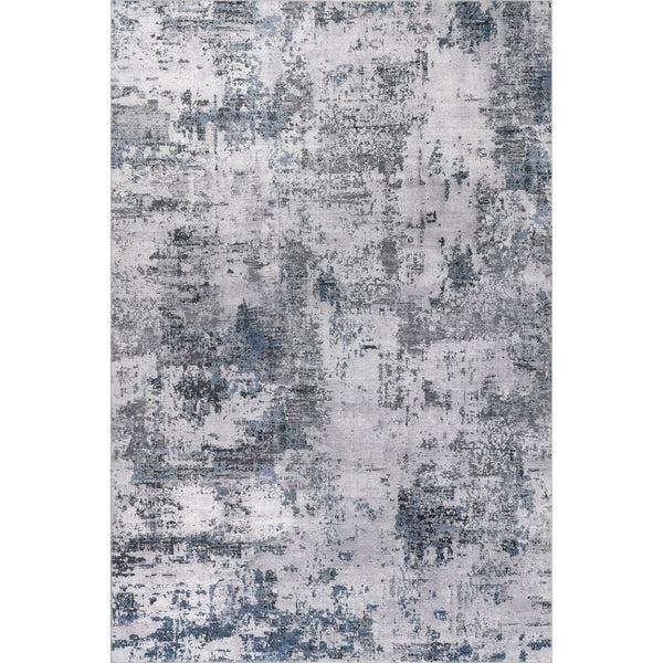 nuloom Carson SplashGuard Machine Washable Area Rug Blue Grey