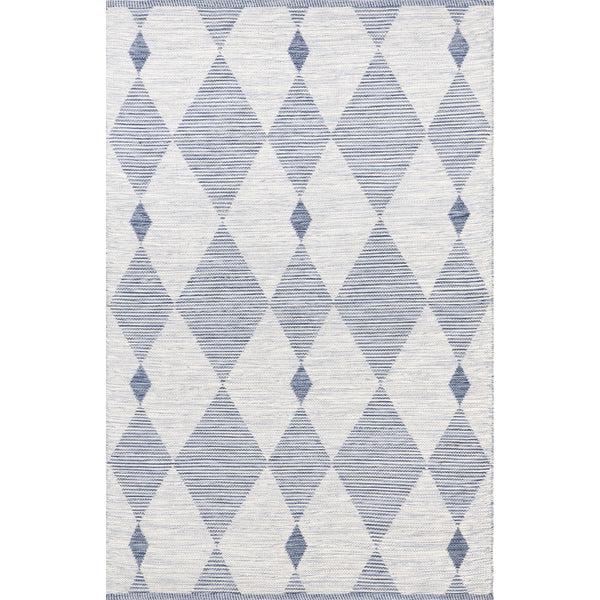 nuloom Catja Geometric Indoor/Outdoor Area Rug Blue
