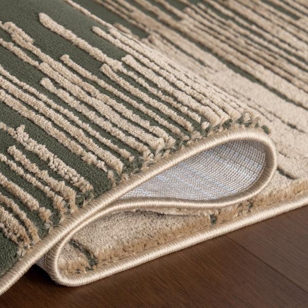 Nuloom Chandani Abstract Machine Washable Area Rug Green