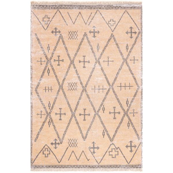 nuloom Chantal Tribal Hand Woven Trellis Area Rug Beige