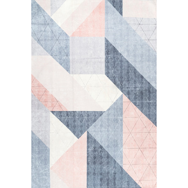nuloom Contemporary Collage Washable Area Rug Beige