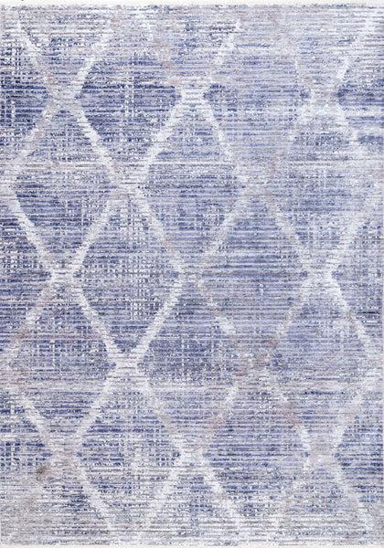 nuloom Crystalline Diamonds Distressed Area Rug Silver