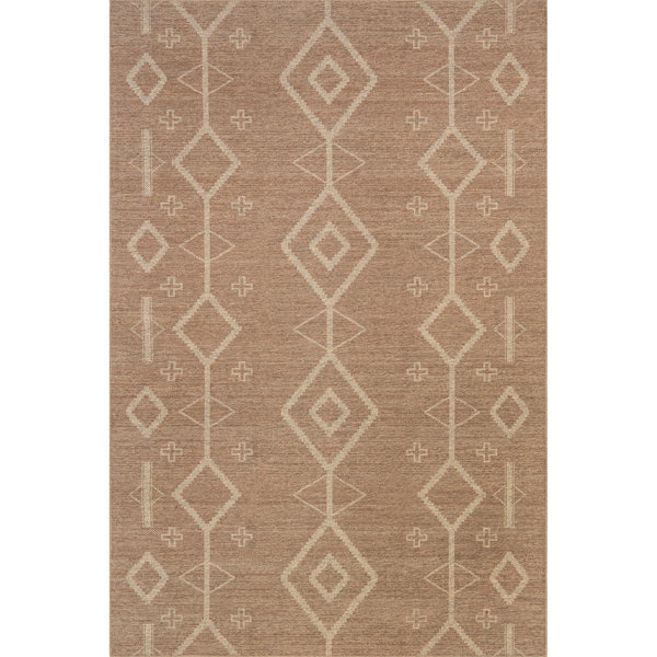 nuloom Cynna Tribal Easy-Jute Machine Washable Area Rug Brown