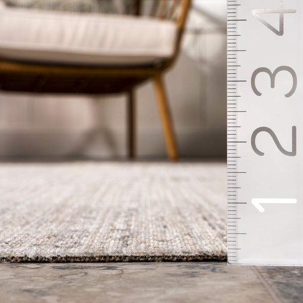 Nuloom Deena Vintage Machine Washable Indoor/Outdoor Area Rug Beige