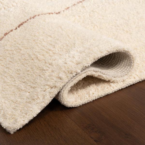 Nuloom Deepika Contemporary Abstract Cotton Area Rug Ivory