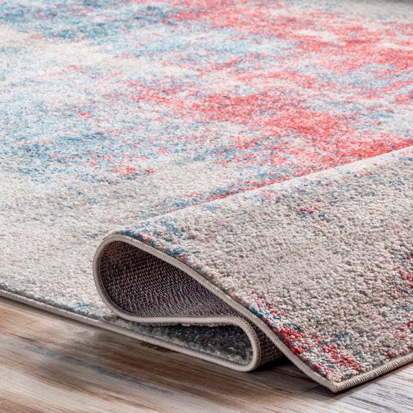 Nuloom Dixie Contemporary Abstract Waterfall Area Rug Rust