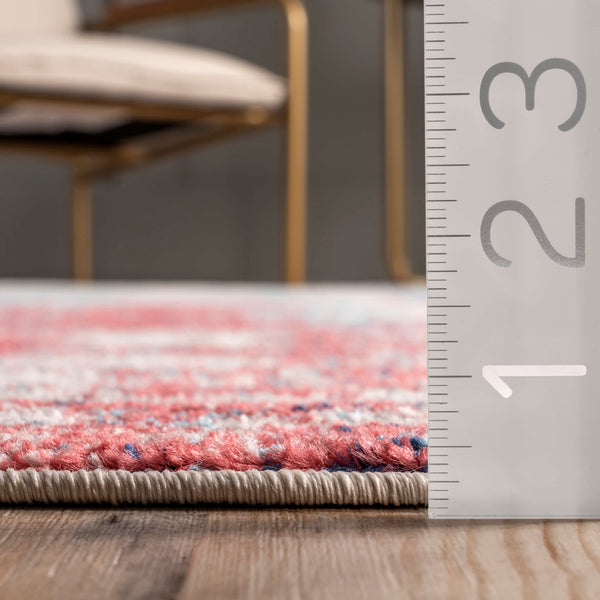 Nuloom Dixie Contemporary Abstract Waterfall Area Rug Rust