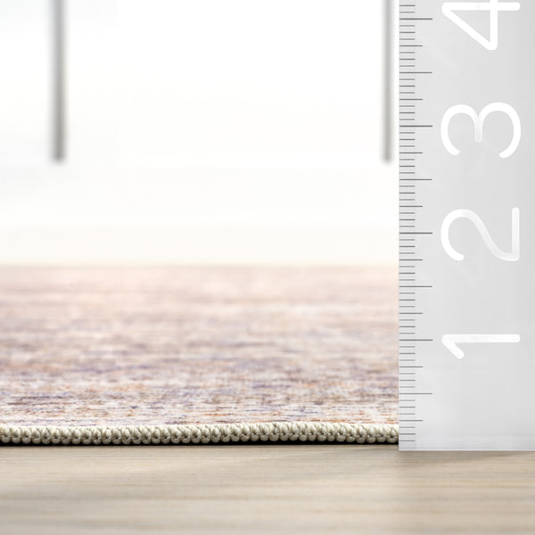 Nuloom Eilish Smart Plus With SplashGuard Area Rug Taupe