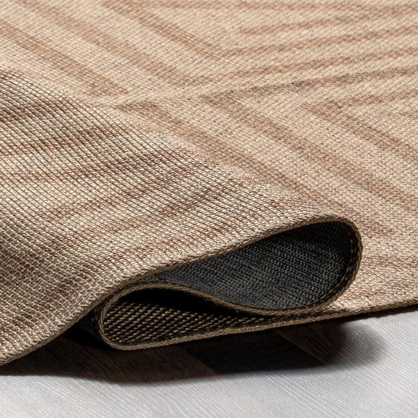Nuloom Elba Triangular Easy-Jute Machine Washable Area Rug Natural