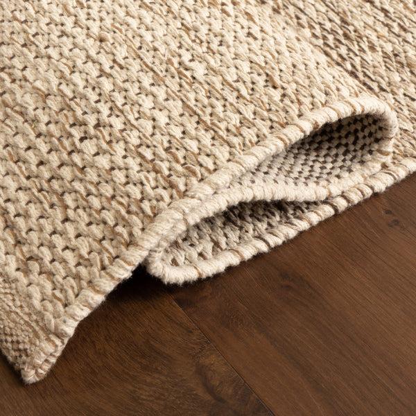 Nuloom Eldora Contemporary Checkered Jute Area Rug Beige