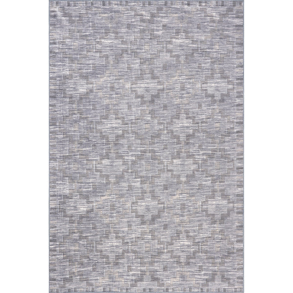 nuloom Elia Casual Geometric Machine Washable Area Rug Blue