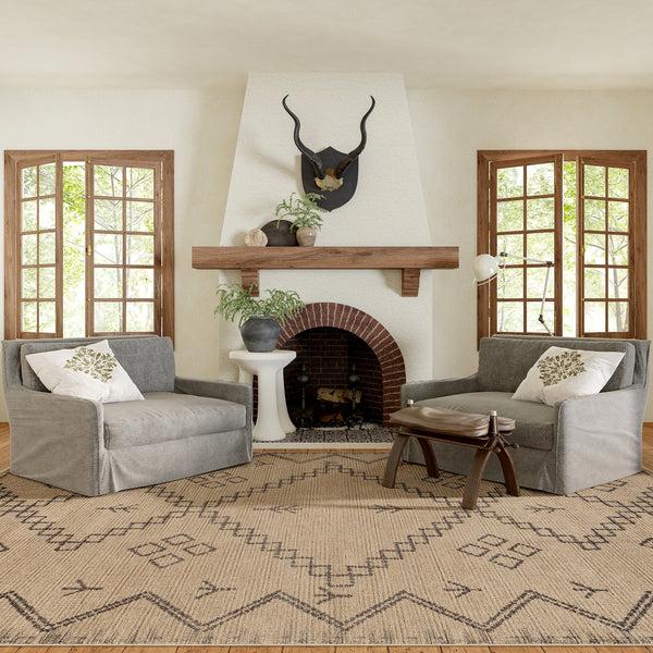 Nuloom Erica Easy Jute Machine Washable Area Rug Natural