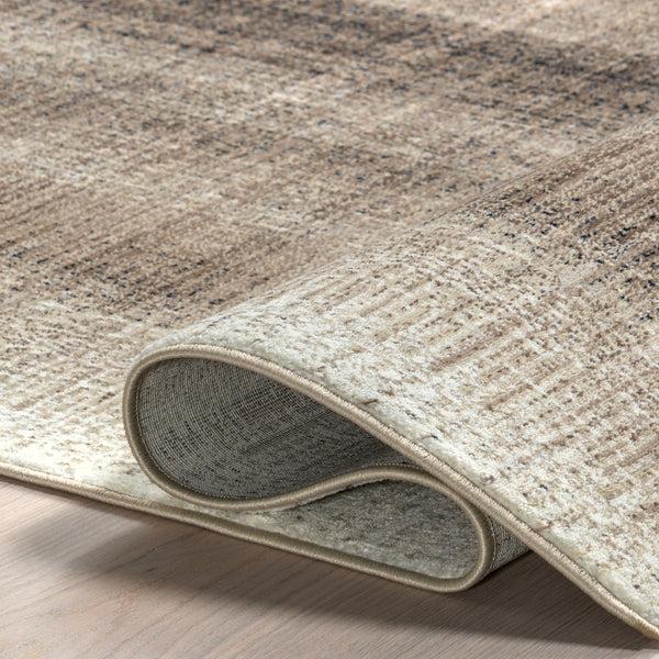 Nuloom Estrella Casual Striped Fringe Area Rug Brown