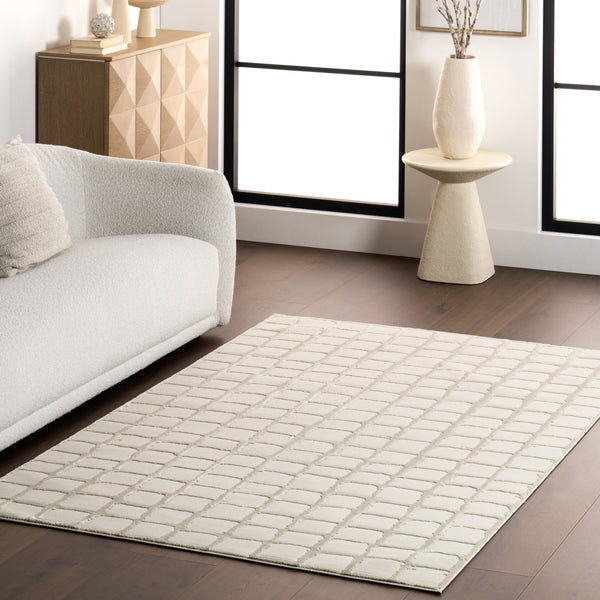 Nuloom Eunice Modern Machine Washable Area Rug Beige