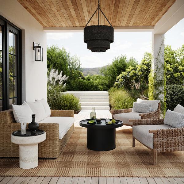 Nuloom Falonia Farmhouse Indoor/Outdoor Area Rug Light Brown
