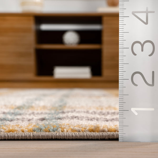 Nuloom Fiorella Country Plaid Area Rug Orange And Grey