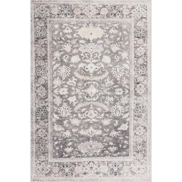 nuloom Florrie Medallion Machine Washable Area Rug Brown