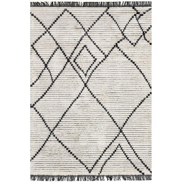 nuloom Frankie Bohemian Tasseled Shag Area Rug Beige