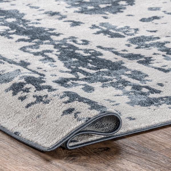 Nuloom Ginny Contemporary Speckled Abstract Area Rug Blue
