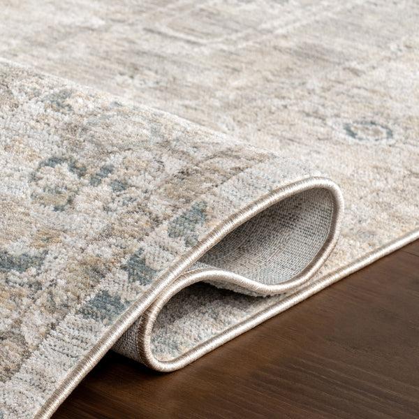 Nuloom Graciela Medallion Fringe Area Rug Light Beige