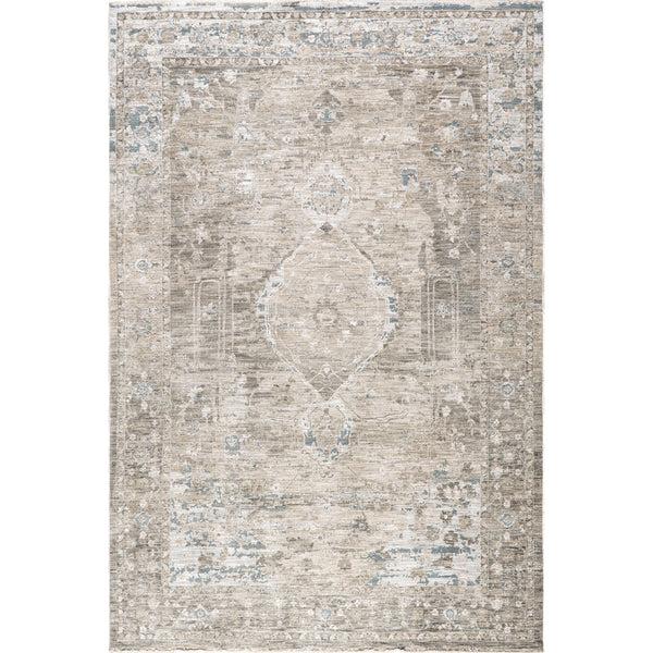nuloom Graciela Medallion Fringe Area Rug Light Beige