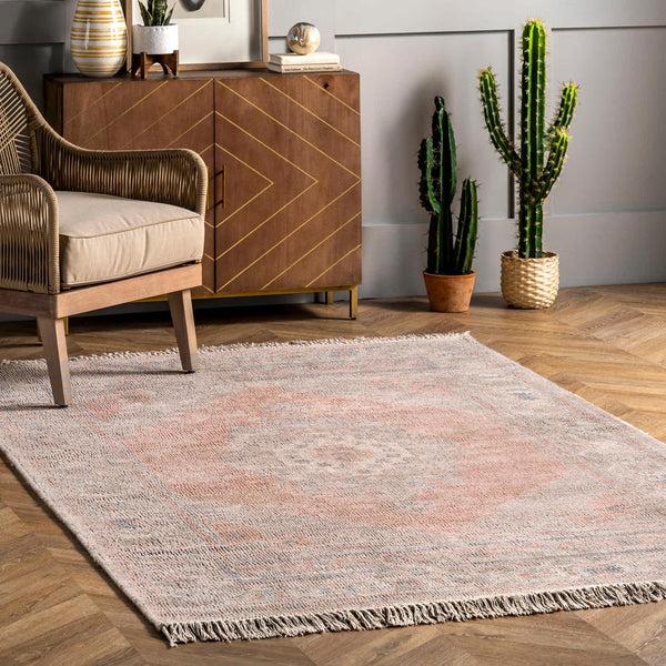 Nuloom Gypsy Vintage Medallion Tassel Area Rug Multi