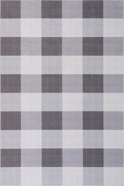 nuloom Harmoni SplashGuard Machine Washable Area Rug Grey