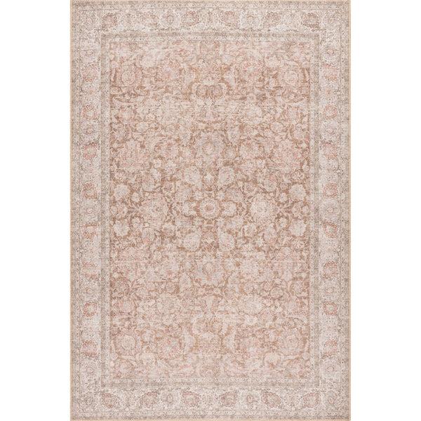 nuloom Hillstone Collection Glenette Traditional Vintage Medallion Area Rug Rust