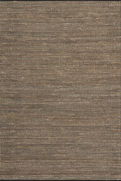 nuloom Home Conservatory Gravel Handwoven Jute Area Rug Black