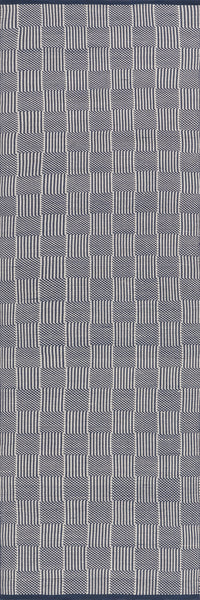 Nuloom Home Conservatory Squares Handwoven Indoor/Outdoor Area Rug Blue